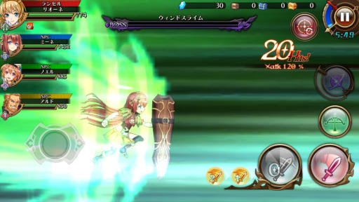 画像集 No.021のサムネイル画像 / “格闘ゲームを意識した”セガの新作アクションRPG「蒼空のリベラシオン」はいかにコンボを稼ぐかがキモ。最新Ver.のインプレッションを紹介