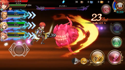 画像集 No.025のサムネイル画像 / “格闘ゲームを意識した”セガの新作アクションRPG「蒼空のリベラシオン」はいかにコンボを稼ぐかがキモ。最新Ver.のインプレッションを紹介