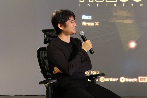 画像集 No.007のサムネイル画像 / 「Rez Infinite」の「The Game Awards 2016 Best VR Game」受賞を記念し，水口哲也氏とSIE 吉田修平氏が対談。二人が語るVRの可能性とは