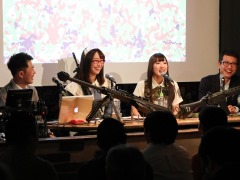 「りっく☆じあ〜す」×「リトルアーモリー」コラボ第2弾記念トークショーが開催。声優の中村 桜さんと東城咲耶子さんがゲストとして登場