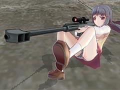 「バレットガールズ2」,スピーディな戦闘を実現する「パンツ・チラリ・アクション」(PTA)ほか前作からの追加要素が公開に