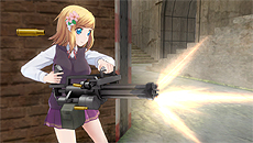 画像集 No.037のサムネイル画像 / 「バレットガールズ2」,スピーディな戦闘を実現する「パンツ・チラリ・アクション」(PTA)ほか前作からの追加要素が公開に