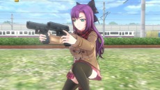 画像集 No.034のサムネイル画像 / 「バレットガールズ2」仮面で素顔を隠した「謎の女性」が参戦。メガネ着用のオンオフ設定などシステム情報と新コスチュームが公開に