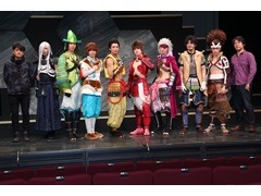 舞台「“斬劇『戦国BASARA』蒼紅乱世”『紅』未来への誇り」のゲネプロをレポート。真田幸村を筆頭とする織田残党の若き武将達が豊臣・毛利に挑む