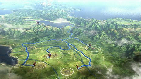 画像集 No.003のサムネイル画像 / 「信長の野望・創造 戦国立志伝」,身分や立場で視点が変わる合戦の情報が公開。要望を受けて「攻城戦(籠城戦)」と「海戦」も導入