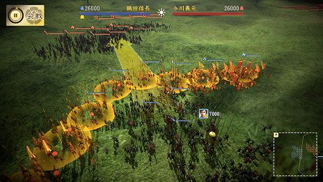 画像集 No.007のサムネイル画像 / 「信長の野望・創造 戦国立志伝」,身分や立場で視点が変わる合戦の情報が公開。要望を受けて「攻城戦(籠城戦)」と「海戦」も導入