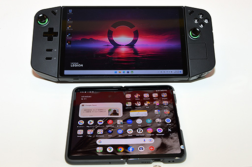 画像集 No.002のサムネイル画像 / Lenovoからも携帯型ゲームPC「Legion Go」が登場。8.8インチ大画面とRyzen Z1 Extreme搭載