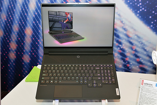 画像集 No.001のサムネイル画像 / 液冷クーラー内蔵の16インチ級ゲームノートPC「Legion 9i」をLenovoが発表