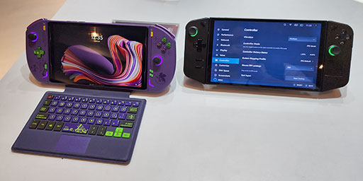 画像集 No.007のサムネイル画像 / 8.8インチ液晶+合体ゲームパッド付きの携帯型ゲームPC「Legion Go」を写真でチェック。今までにない機能や特徴に要注目だ
