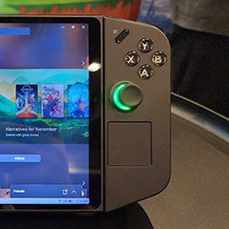画像集 No.008のサムネイル画像 / 8.8インチ液晶+合体ゲームパッド付きの携帯型ゲームPC「Legion Go」を写真でチェック。今までにない機能や特徴に要注目だ