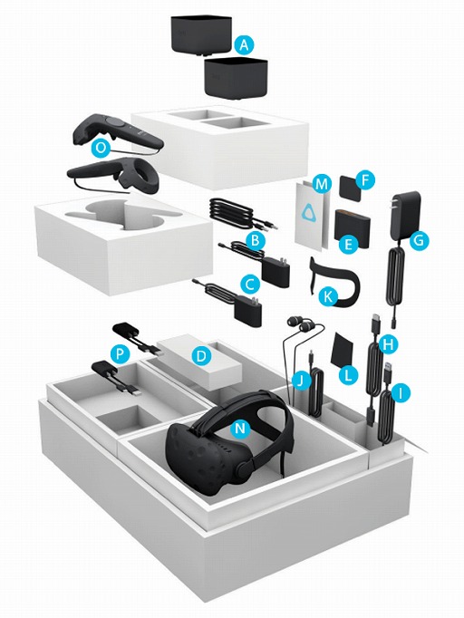 画像集 No.004のサムネイル画像 / HTCのSteamVR対応VRヘッドマウントディスプレイ「Vive」が本日から出荷開始