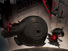 ホタルノニッキと同じ古谷優幸Dの手がける新作「ロゼと黄昏の古城」が発表。少女の持つ“血と時間”を操る力がキモ