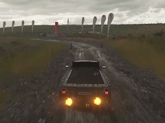 「セバスチャン・ローブ ラリー EVO」,雨の悪路を走る“ランチア・デルタS4”を収めたプレイ動画を公開