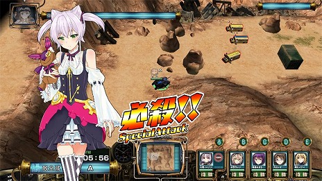 画像集 No.015のサムネイル画像 / ドリル兵器&美少女の基本プレイ無料RTS「弩龍戦機(ドリルセンキ)」が2016年春にDMMオンラインゲームでサービス開始