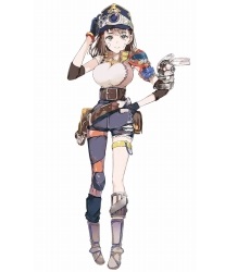 画像集 No.024のサムネイル画像 / 「弩龍戦機(ドリルセンキ)」が本日サービスイン。人造少女パンドールが搭乗する超兵器“戦王”で戦いながら,旧文明の謎を解き明かすRTS