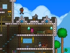 Wii U版「テラリア」の発売日が9月15日に決定。探索や建築,戦闘などの様子を確認できるプロモーションムービーも公開に