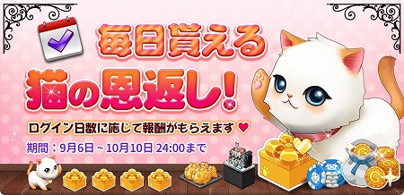 画像集 No.005のサムネイル画像 / 「マイにゃんカフェ」，ガチャイベント“コスチューム祭り”を開催