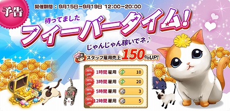 画像集 No.006のサムネイル画像 / 「マイにゃんカフェ」，ガチャイベント“コスチューム祭り”を開催