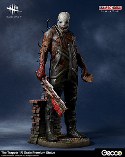 画像集#023のサムネイル/「Dead by Daylight」のキラー「トラッパー」が全高約34.5cmのスタチューに。「DbD×Gecco」スタチューシリーズ第2弾