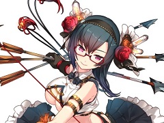 「政剣マニフェスティア」弓使いの新キャラ「キャロライン・ヒラヌマ」が登場。登録者数15万人突破のキャンペーンも実施