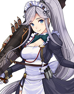 画像集 No.002のサムネイル画像 / 「政剣マニフェスティア」,アップデートで新キャラや新シナリオ「通常戦挙区4後編」が追加。新キャラは「バズーカ」を持つ“お姉さんメイド”