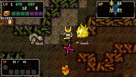 画像集 No.022のサムネイル画像 / 2Dドット絵のアクションRPG「クラシックダンジョン 戦国」が5月26日に発売。レトロな世界で奥深いキャラクター育成が楽しめる