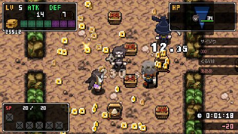 画像集 No.023のサムネイル画像 / 2Dドット絵のアクションRPG「クラシックダンジョン 戦国」が5月26日に発売。レトロな世界で奥深いキャラクター育成が楽しめる