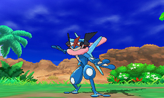 画像集 No.005のサムネイル画像 / 「ポケットモンスター サン・ムーン」,「サトシゲッコウガ」と一緒に冒険できる体験版が10月18日より配信。オリジナルデザインの2DS本体も登場