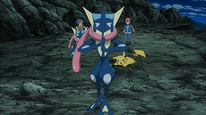 画像集 No.018のサムネイル画像 / 「ポケットモンスター サン・ムーン」,「サトシゲッコウガ」と一緒に冒険できる体験版が10月18日より配信。オリジナルデザインの2DS本体も登場