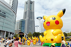 画像集 No.006のサムネイル画像 / 街型イベント「ピカチュウだけじゃない ピカチュウ大量発生チュウ!」が横浜みなとみらいエリア一帯で8月9日から15日まで開催へ