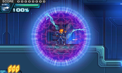 画像集 No.012のサムネイル画像 / 3DS用ソフト「蒼き雷霆 ガンヴォルト 爪」が,2016年夏に発売決定。前作のライバル「アキュラ」がプレイアブルキャラクターとして登場