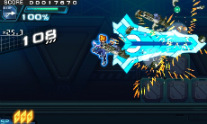 画像集 No.021のサムネイル画像 / 3DS用ソフト「蒼き雷霆 ガンヴォルト 爪」が,2016年夏に発売決定。前作のライバル「アキュラ」がプレイアブルキャラクターとして登場