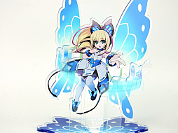 画像集 No.002のサムネイル画像 / 「蒼き雷霆 ガンヴォルト 爪」，電子の謡精アクリルフィギュアの再販が決定