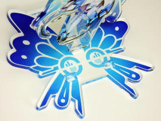 画像集 No.007のサムネイル画像 / 「蒼き雷霆 ガンヴォルト 爪」，電子の謡精アクリルフィギュアの再販が決定
