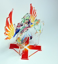 画像集 No.009のサムネイル画像 / 「蒼き雷霆 ガンヴォルト 爪」，電子の謡精アクリルフィギュアの再販が決定