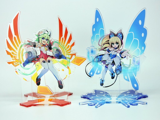 画像集 No.011のサムネイル画像 / 「蒼き雷霆 ガンヴォルト 爪」，電子の謡精アクリルフィギュアの再販が決定