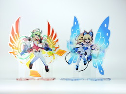 画像集 No.012のサムネイル画像 / 「蒼き雷霆 ガンヴォルト 爪」，電子の謡精アクリルフィギュアの再販が決定