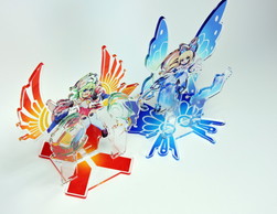 画像集 No.013のサムネイル画像 / 「蒼き雷霆 ガンヴォルト 爪」，電子の謡精アクリルフィギュアの再販が決定