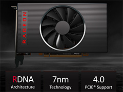 AMD,エントリークラスの新型GPU「Radeon RX 5500 XT」を発表。RX 5500シリーズがようやく店頭に並ぶことに