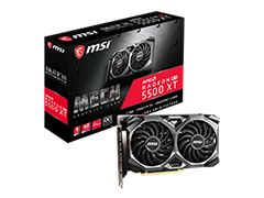 Radeon RX 5500 XT搭載グラフィックスカードがASRockとMSIから登場。メモリ容量8GB版と4GB版をラインナップ