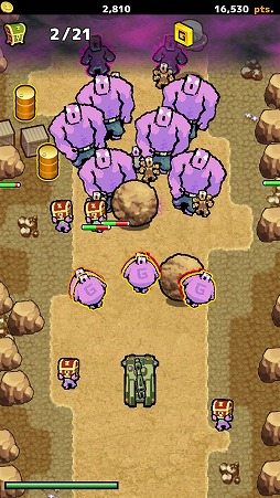 画像集 No.003のサムネイル画像 / ゾンビをバリバリ倒すスマホアプリ「ZOMBIE GOLD RUSH」，iOS/Android版が配信開始