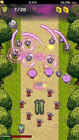 画像集 No.004のサムネイル画像 / ゾンビをバリバリ倒すスマホアプリ「ZOMBIE GOLD RUSH」，iOS/Android版が配信開始