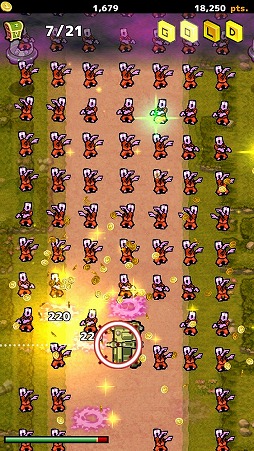 画像集 No.016のサムネイル画像 / ゾンビをバリバリ倒すスマホアプリ「ZOMBIE GOLD RUSH」，iOS/Android版が配信開始
