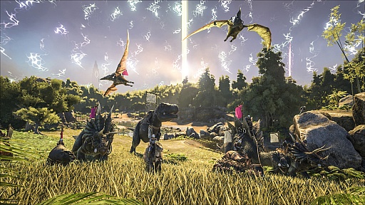 画像集 No.001のサムネイル画像 / 「ARK: Survival Evolved」をベースにしたPS4向けアクションゲーム「ARK: Survival of the Fittest」が2016年7月19日にリリース