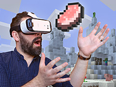 「Gear VR」対応の「Minecraft」が配信開始。仕様や価格は“Pocket Edition”を踏襲,間もなく「Rift」対応版の登場も