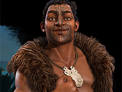 「シヴィライゼーション VI」最新拡張「嵐の訪れ」で,伝説的な航海者クペがマオリ文明のリーダーに
