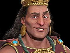 「シヴィライゼーション VI」の最新拡張パック「嵐の訪れ」。インカ文明の指導者がパチャクティに決定