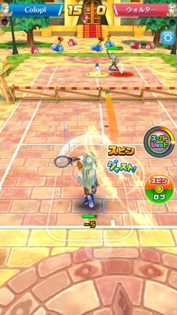 画像集 No.019のサムネイル画像 / 「白猫テニス」に黄金バケーション版ツキミや，ファルファラなどが登場