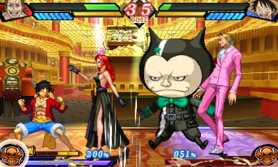 画像集 No.006のサムネイル画像 / 3DS「ONE PIECE 大海賊闘技場」体験版の配信が本日スタート。映画最新作に登場するギルド・テゾーロもプレイアブルキャラとして参戦