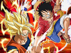 「ONE PIECE 大海賊闘技場」と「ドラゴンボールZ 超究極武闘伝」がクロス対戦可能に。11月上旬に配信の更新データで夢の対戦が楽しめる